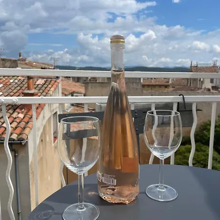 Апартаменты 2 Pieces Climatise En Duplex Avec Terrasse Экс-ан-Прованс
